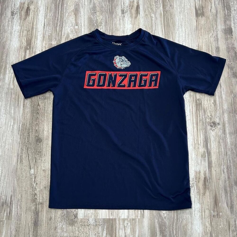 Hanes Gonzaga University navy athletic t-shirt